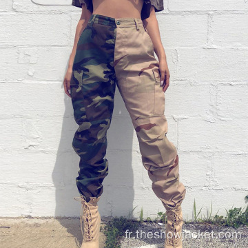 Pantalon cargo camouflage Street Wear de haute qualité pour femmes